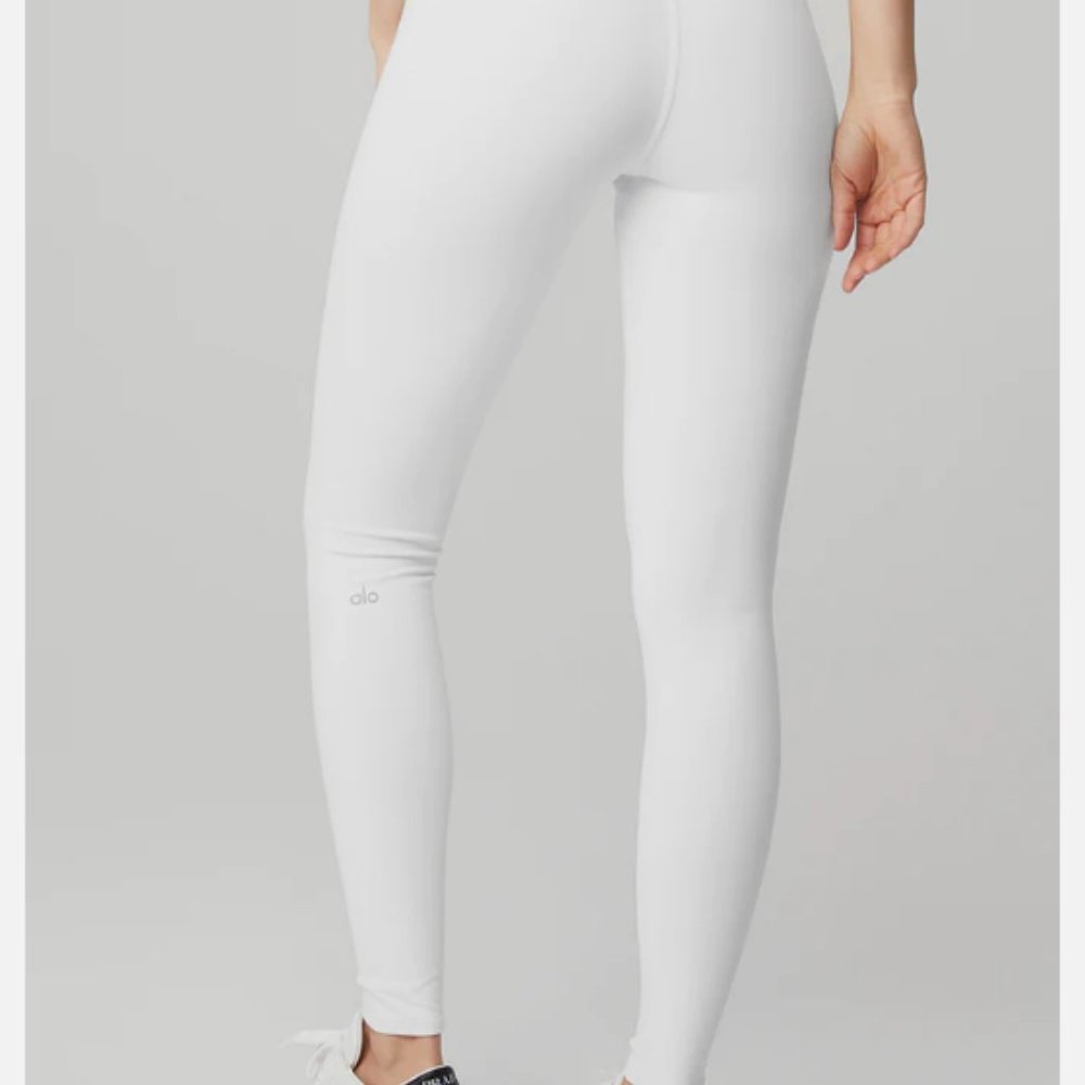 Alo Yoga Airbrush Leggings White